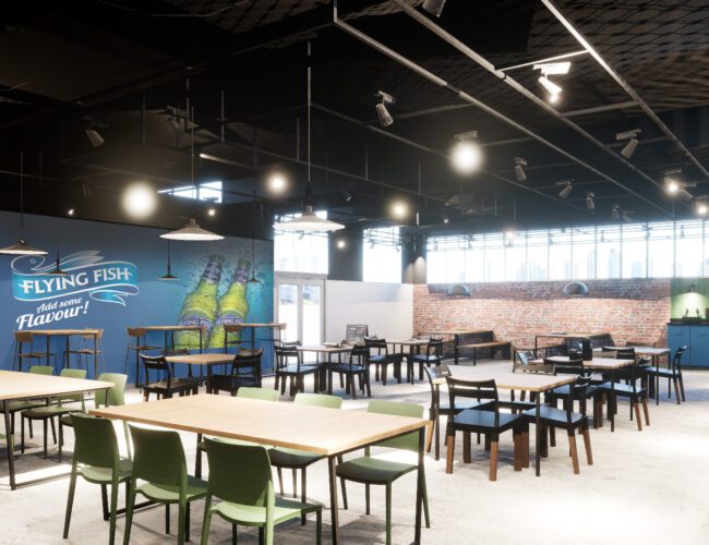 AB INBEV Canteen Render