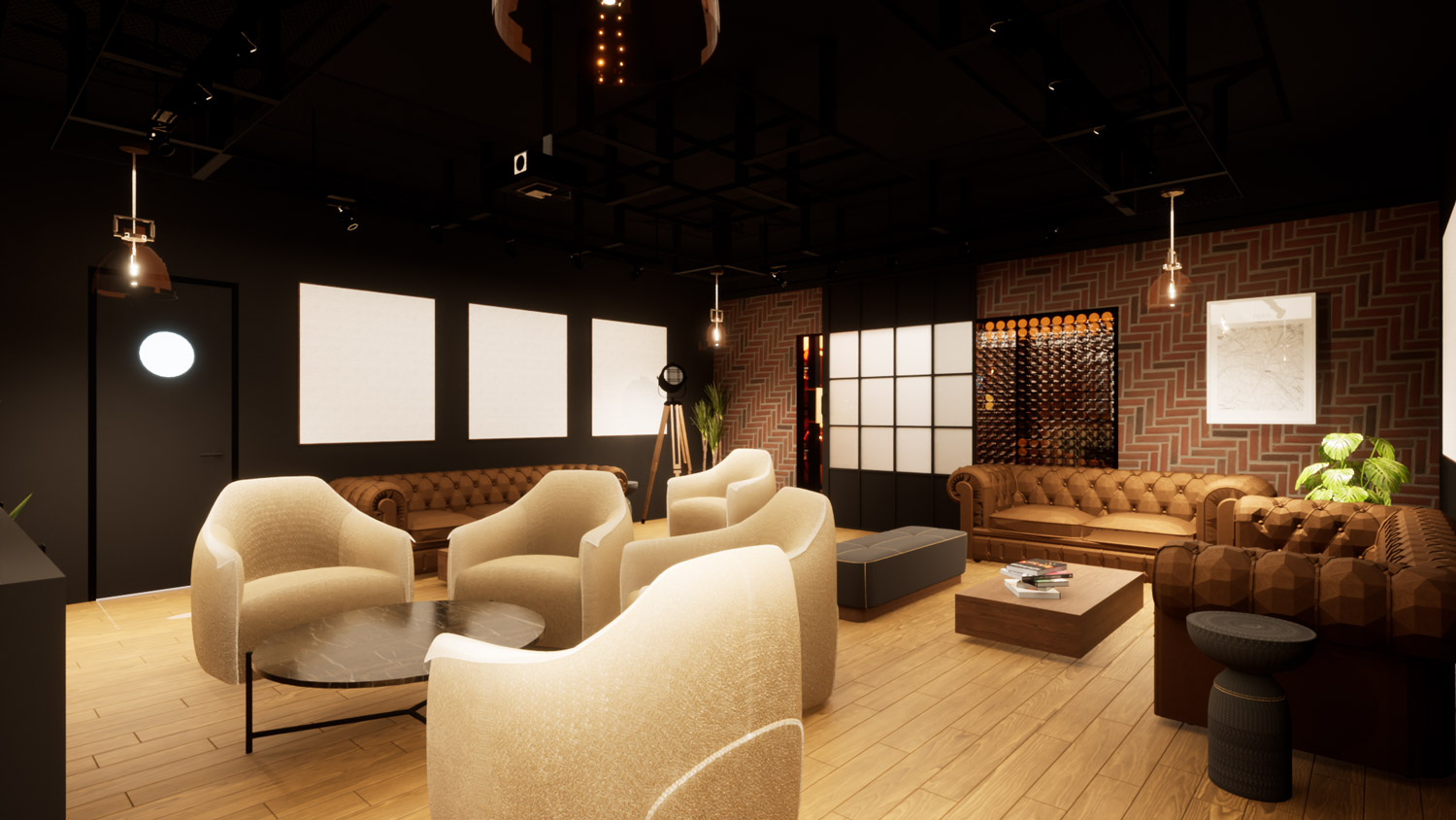AB INBEV Prospect Inn Bar Render