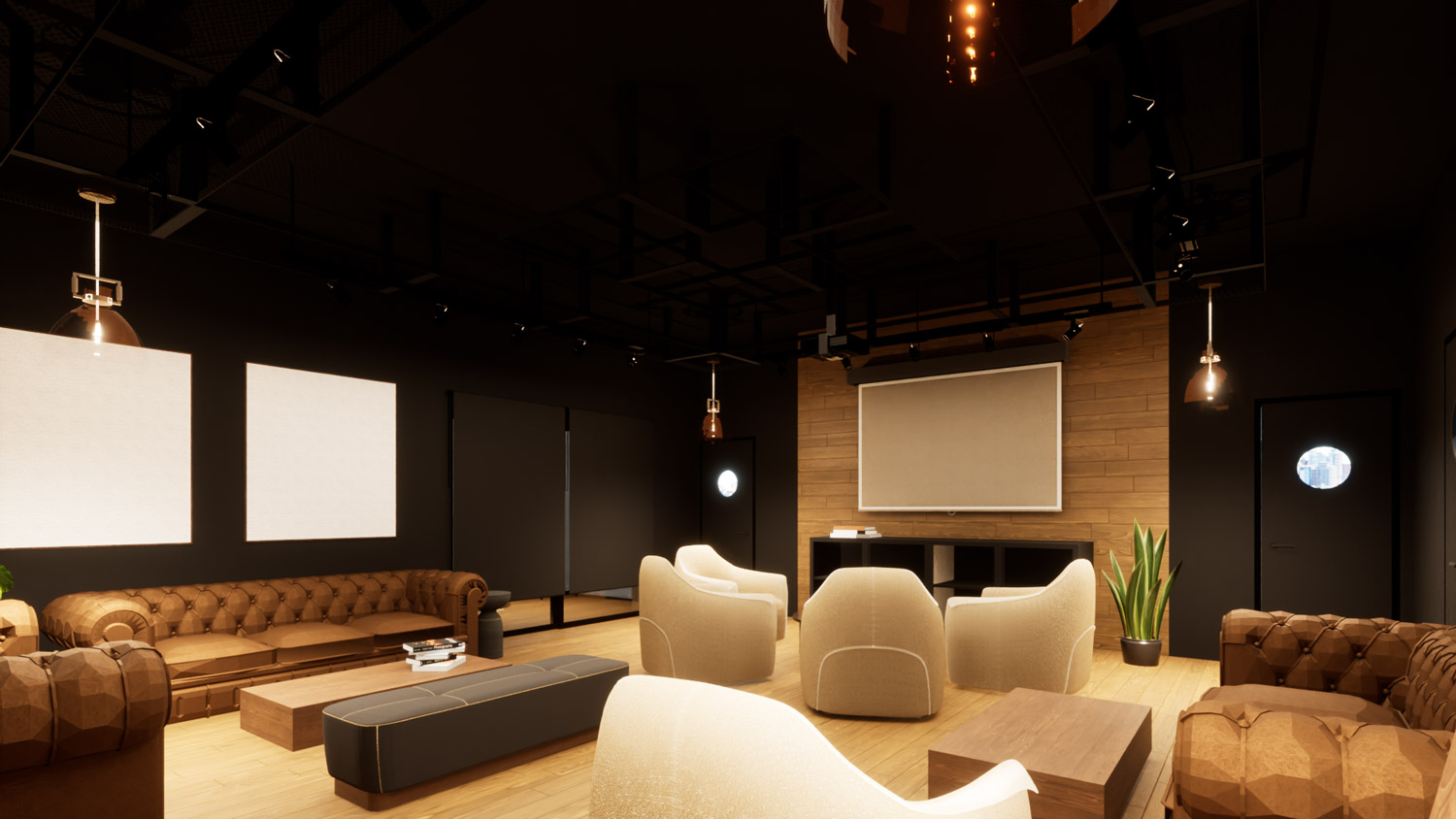 AB INBEV Prospect Inn Bar Render